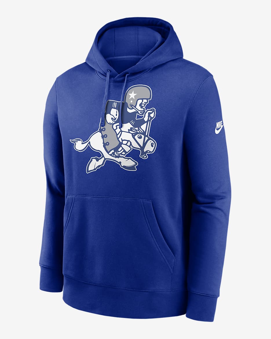 Dallas Cowboys Rewind Retro Joe Club Men s Nike NFL Pullover Hoodie. Nike